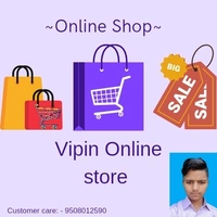Vipin Online Store - Logo