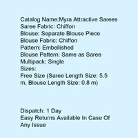 Myra Attractive Sarees - Free Size 