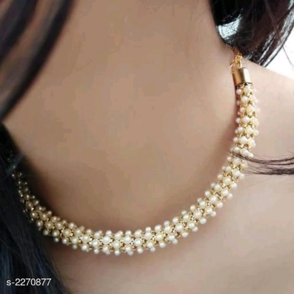 Beautiful Fancy Necklace Set - Free Size
