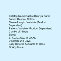 Kashvi Drishya Kurtis - XXL