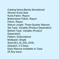 Banita Sensational Women Kurta  - M