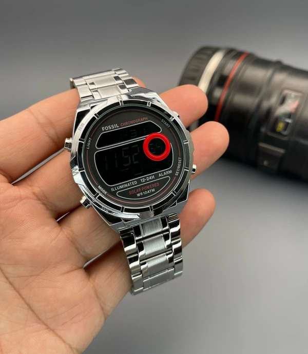 Fossil Hot selling🔥 New Model Men's Fossil Digital Watch in uniquely designed to provide artistic balance