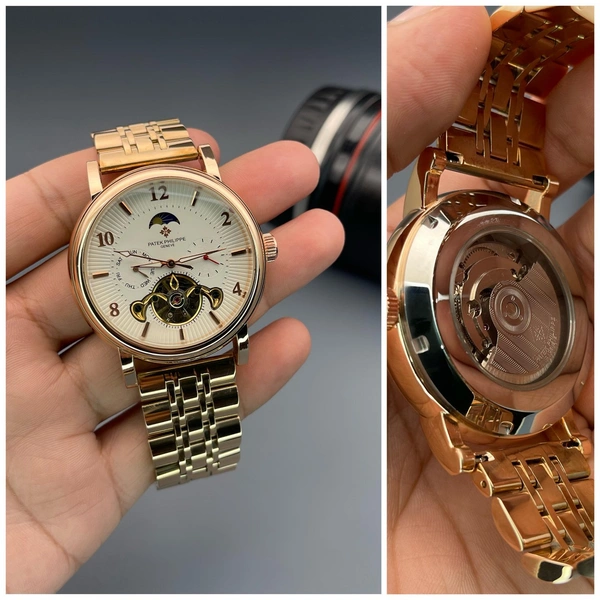 PATEK PHILIPPE Patek philippe automatic watch with open back machine hot selling model