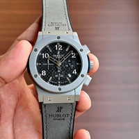 Hublot Big Bang 5 Hand all black matte finishing, iconic Strap collection representing the art of fusion & luxury to your wrist as a King
