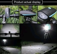 BLACKBELL 2-in-1 USB

Rechargeable Bicycle/Bike Headlight  - Black, Free Size