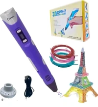 INK SPOT Kids 3D Pen in Learning Toy with ABS Filame... - Pink Flamingo