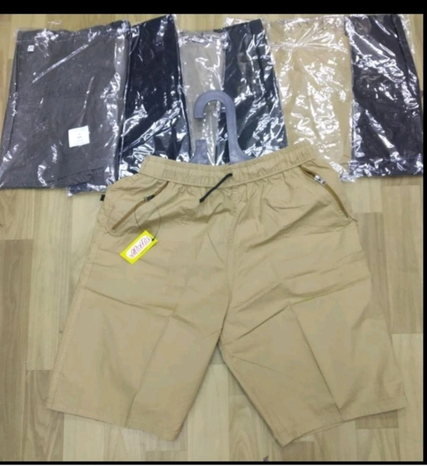 PLAIN COTTON POLYSTER 3 PKT SHORTS - 3xl