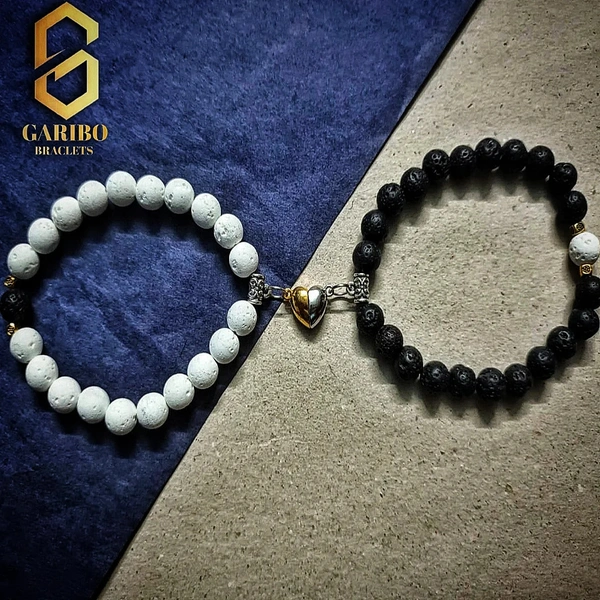 Lava Beads Couple Bracelets || Couple Bracelet 0.3 || Bracelet For Couples