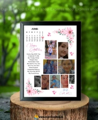 Customized A4 Size Photo Frame , Happy Birthday , Anniversary & More Gifts For Special One π