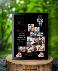 Customized A4 Size Photo Frame , Happy Birthday , Anniversary & More Gifts For Special One π