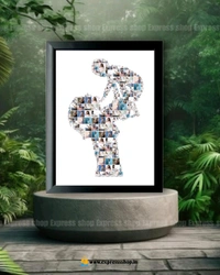 Customized Mother And Son / Daughter Photo Frame β€οΈ10*12