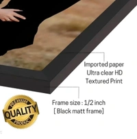 Customized Collage Photo Frame || 12x18Inch Size | Glossy Black Frame | Personalized Gift for Birthday, Anniversary & Home Decor