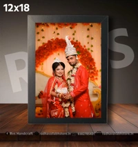 Customized Collage Photo Frame || 12x18Inch Size | Glossy Black Frame | Personalized Gift for Birthday, Anniversary & Home Decor