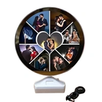 Personalized 3D Photo Frame Lamp with Warm LED Light