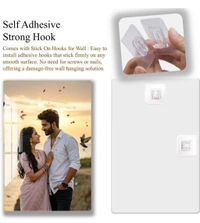 Premium Acrylic Wall Photo Frame | HD Custom Photo Print | Waterproof & Durable | Wall Mount Standoff Frame | Perfect Gift for Loved Ones A4 Size