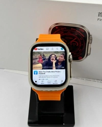 Ultra s8 Smart Watch 4G With Sim Card Slot - Web Orange