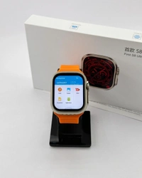 Ultra s8 Smart Watch 4G With Sim Card Slot - Web Orange