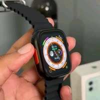 DESI GADGET HUB Ultas8 Smart Watch With Sim Card Slot - Your Ultimate Companion for Connectivity and Convenience" - Web Orange