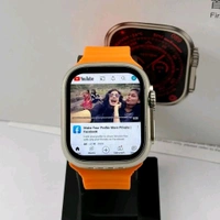 DESI GADGET HUB Ultas8 Smart Watch With Sim Card Slot - Your Ultimate Companion for Connectivity and Convenience" - White