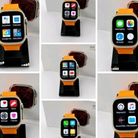 DESI GADGET HUB Ultas8 Smart Watch With Sim Card Slot - Your Ultimate Companion for Connectivity and Convenience" - White