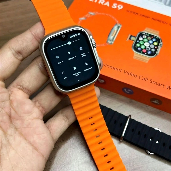 S9 Smartwatch – Dual Camera, 4G SIM + WiFi, Amoled Display