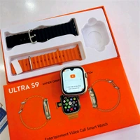 S9 Smartwatch – Dual Camera, 4G SIM + WiFi, Amoled Display