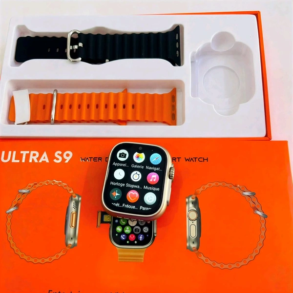 S9 Smartwatch – Dual Camera, 4G SIM + WiFi, Amoled Display