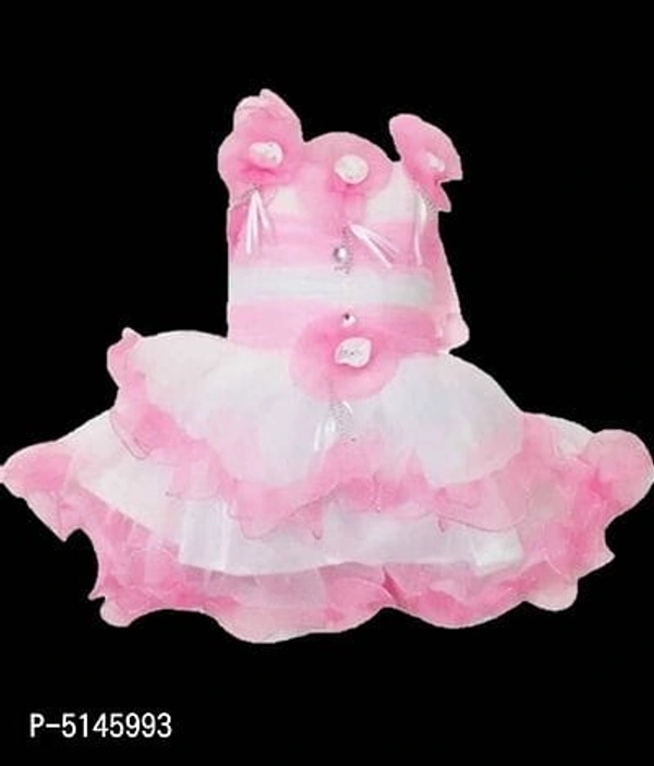 Baby Girls Party Wear Kids Dress - 6-9 months