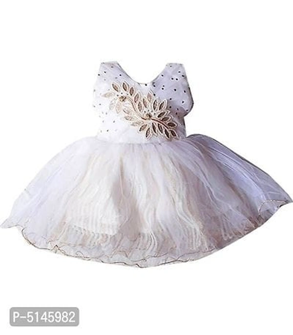 Baby Girls Party Wear Kids Dress - 3-6 months