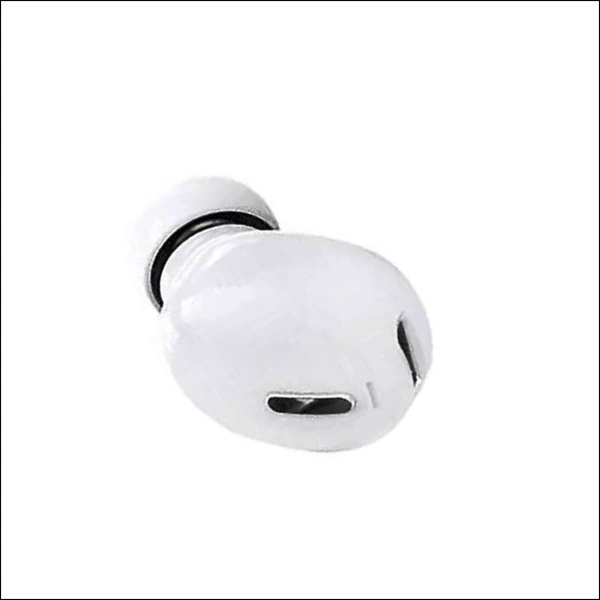 Bluetooth Headset Single-Side Earphones with Long Playback time (White)