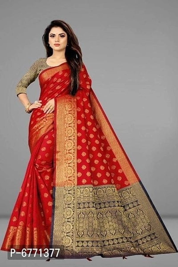 Designer Banarasi Style Silk Jacquard Saree