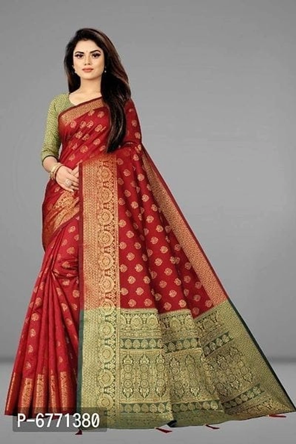 Designer Banarasi Style Silk Jacquard Saree