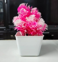 DVMARTÂ® (Pack of 01) Artificial Flowers & Port Balcony DÃ©cor (Size 6x5)