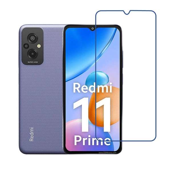 DVTECH® 9H Crystal Clear unbreakable Front Screen Protector for Xiaomi Redmi 11 Prime (Not a Tempered glass)