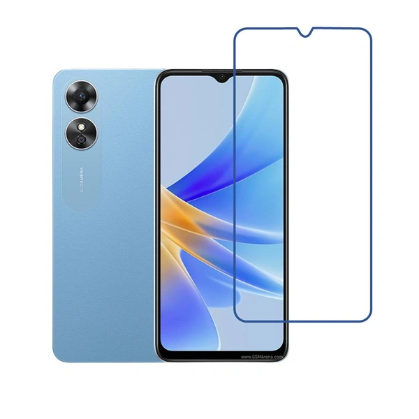 DVTECH® 9H Crystal Clear unbreakable Front Screen Protector for Oppo A17 (Not a Tempered glass)