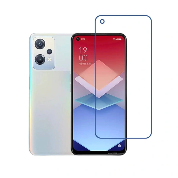 DVTECH® 9H Crystal Clear unbreakable Front Screen Protector for Oppo K10x (Not a Tempered glass)