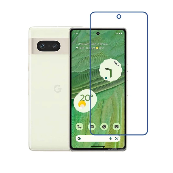 DVTECH® 9H Crystal Clear unbreakable Front Screen Protector for Google Pixel 7 (Not a Tempered glass)