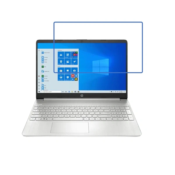 DVTECH® 9H Protective Ultra Clear Unbreakable Leptop Screen Protector for HP Laptop 15s-eq2144AU (Not a Tempered glass)
