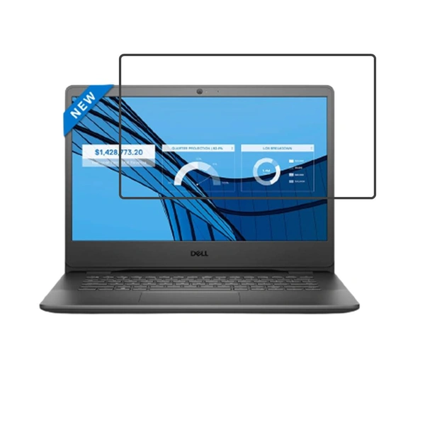 DVTECH® 9H Protective Ultra Clear Unbreakable Leptop Screen Protector for Dell New Vostro 3405 Laptop AMD Ryzen 3-3250U 14 inches (35.5cm) (Not a Tempered glass)