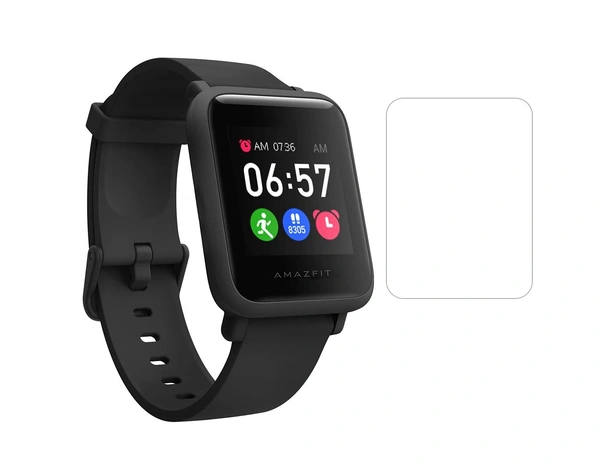 Amazfit DVTECH® Amazfit BIP S Lite Screen Protector  (Pack of 02) - TPU Flexible