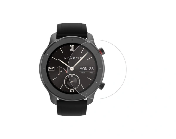 Amazfit DVTECH® Amazfit GTR PPI AMOLED (42mm) Screen Protector  (Pack of 02) - TPU Flexible