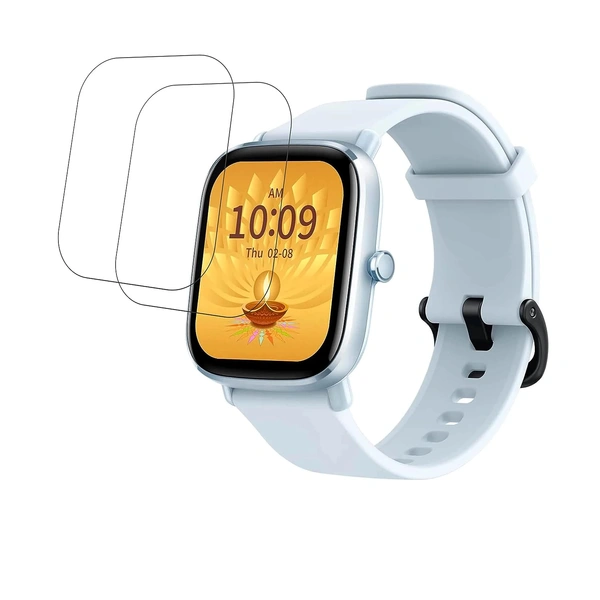 Amazfit DVTECH® Amazfit GTS 2 Mini New Screen Protector  (Pack of 02) - TPU Flexible