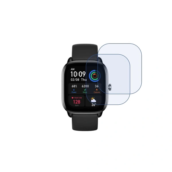 Amazfit DVTECH® Amazfit GTS 4 Mini Screen Protector  (Pack of 02) - TPU Flexible
