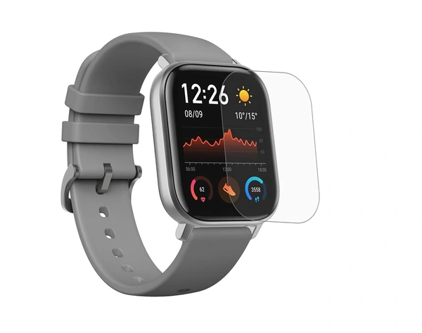Amazfit DVTECH® Amazfit GTS Screen Protector  (Pack of 02) - TPU Flexible