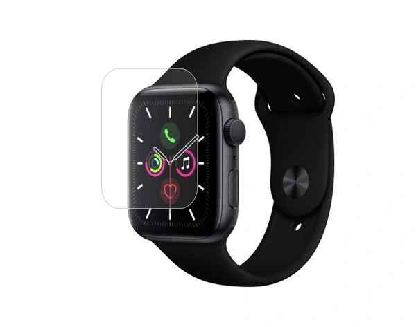 Apple DVTECH® Apple Watch Series 5 (GPS 40mm) Screen Protector  (Pack of 02) - TPU Flexible