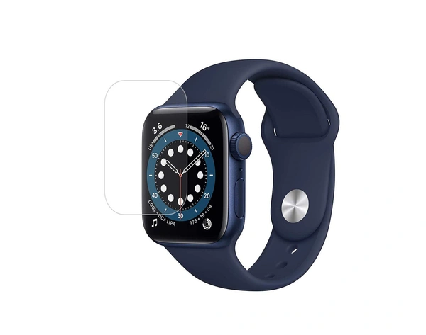 Apple DVTECH® Apple Watch Series 6 (GPS 44mm) Screen Protector  (Pack of 02) - TPU Flexible