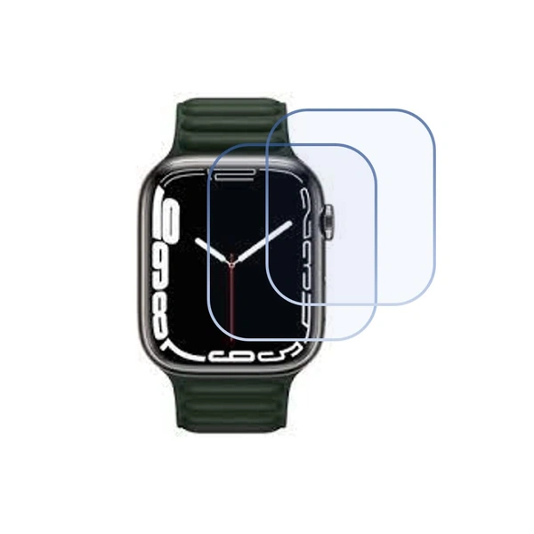 Apple DVTECH® Apple Watch Series 7 GPS Screen Protector  (Pack of 02) - TPU Flexible
