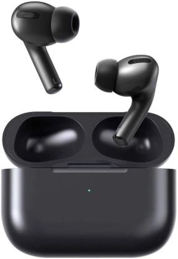DVTECHÂ® Earbuds with Data Cable Support And Wireless With Noise Cancelation Bluetooth Handfree device (Black True Wireless)