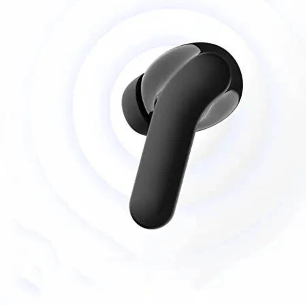 DVTECHÂ® Earbuds with Data Cable Support And Wireless With Noise Cancelation Bluetooth Handfree device (Black True Wireless)