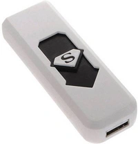 DVTECHÂ® Environmental safe USB Lighter Electronic Windproof Rechargeable Cigarette Lighter (Black)